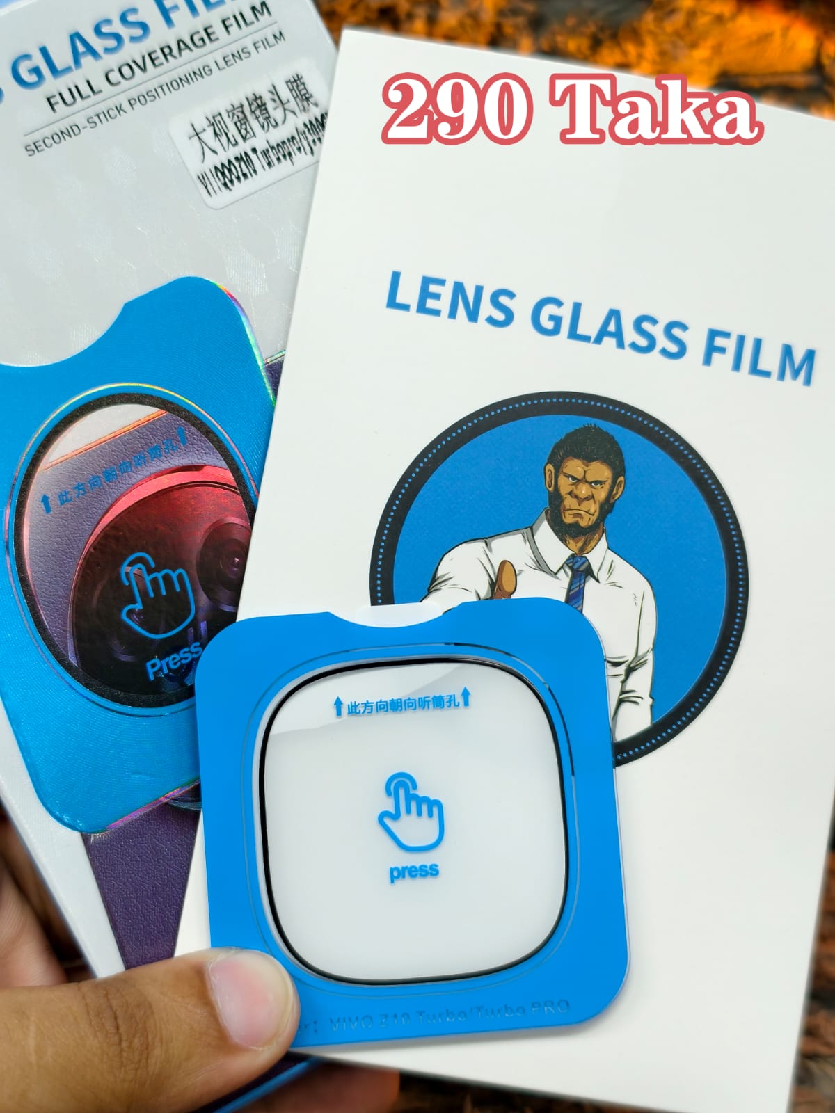 IQOO Z10 Turbo / Turbo Pro / Turbo Plus Gorila Camera Protector